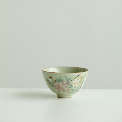Ru Kiln Handmade Ceramic Cup