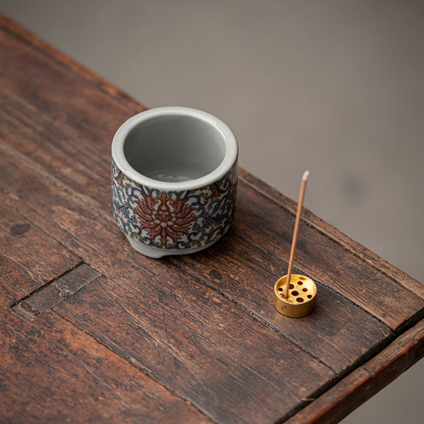 Enamel Ceramic Zen Incense Burner