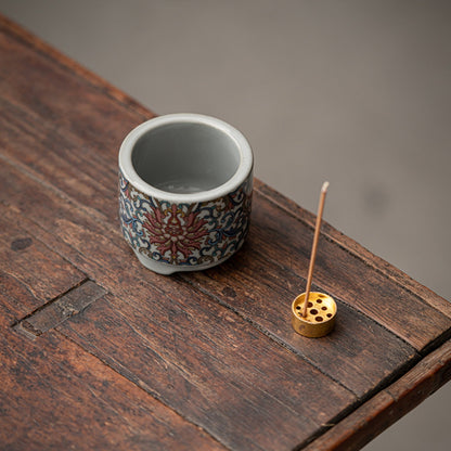 Enamel Ceramic Zen Incense Burner