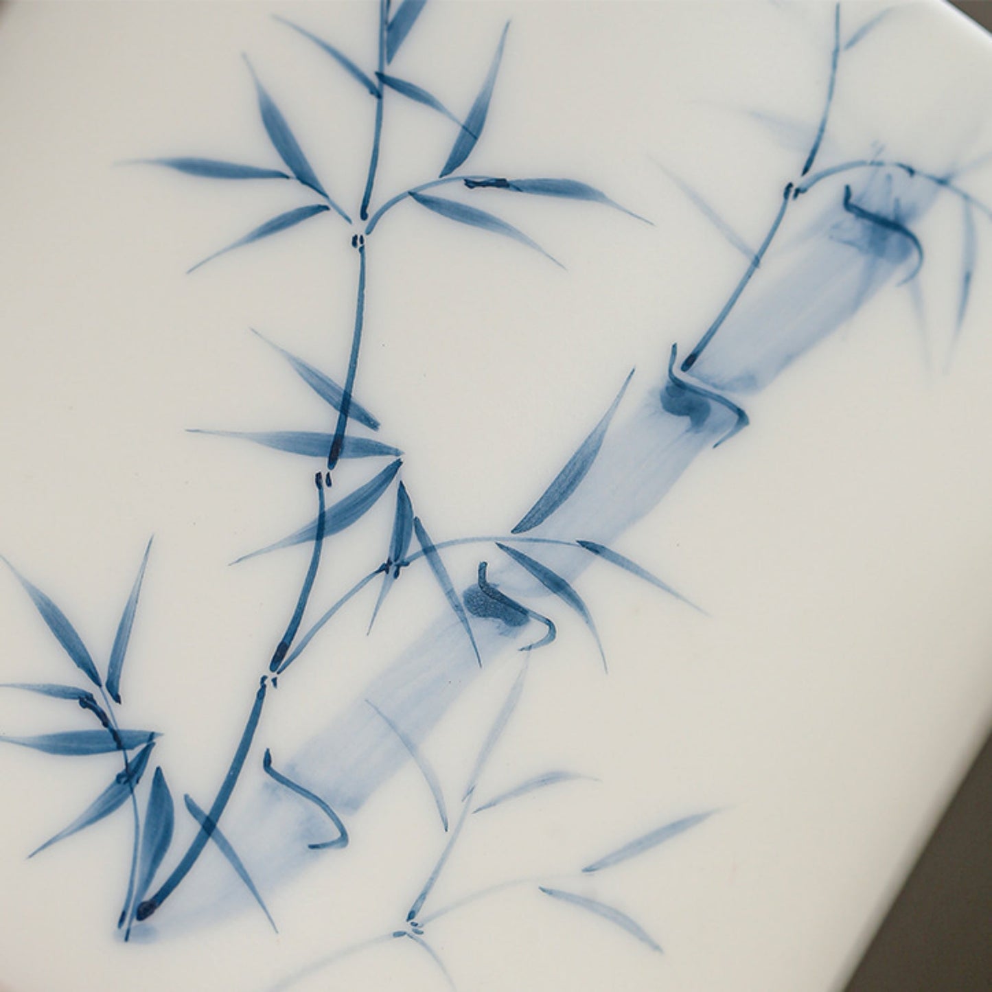 "Blanc De Chine" Hand-Painted Ceramic Tea Cup
