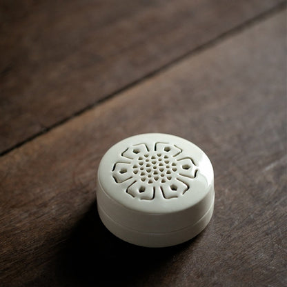 Ru Kiln Gray Ceramic Incense Burner