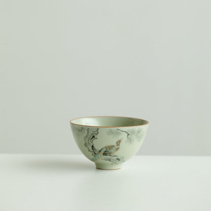 Ru Kiln Handmade Ceramic Cup
