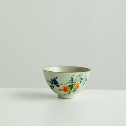 Ru Kiln Handmade Ceramic Cup