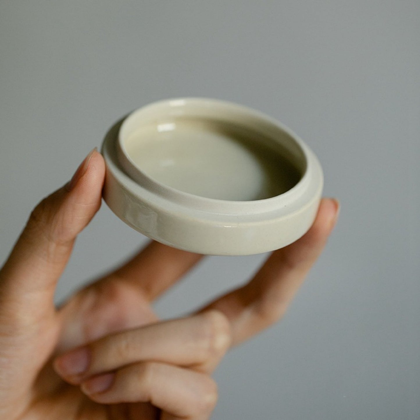 Ru Kiln Gray Ceramic Incense Burner