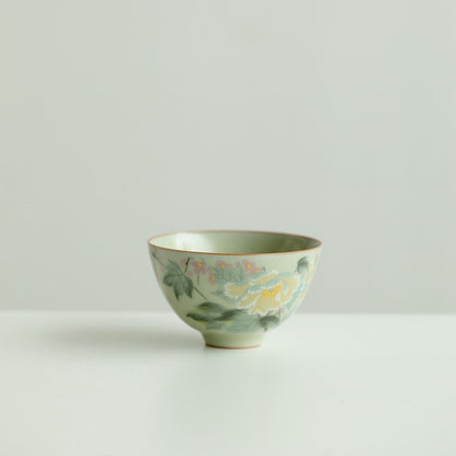 Ru Kiln Handmade Ceramic Cup