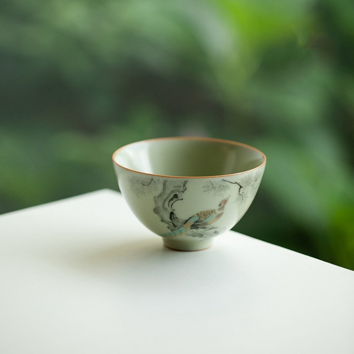 Ru Kiln Handmade Ceramic Cup