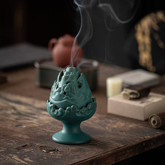 Boshan Stove Ceramic Incense Burner