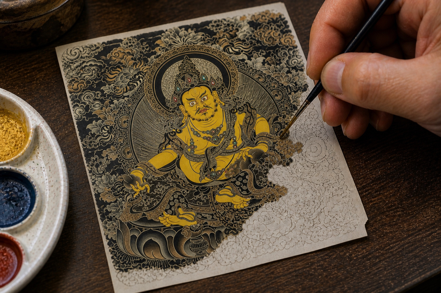 Yellow Jambhala