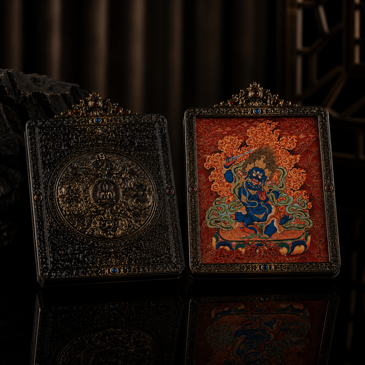 Blue Six-Armed Mahakala