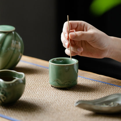Yue Kiln Celadon Cloud Incense Burner