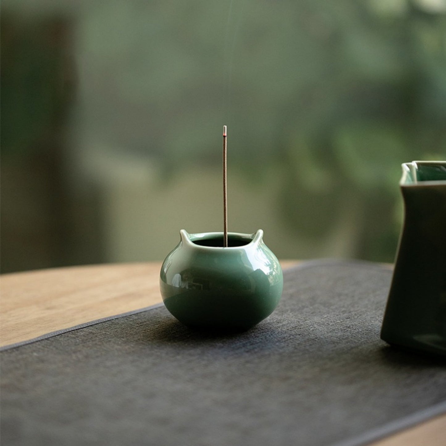 Yue Kiln Celadon Zen Incense Burner