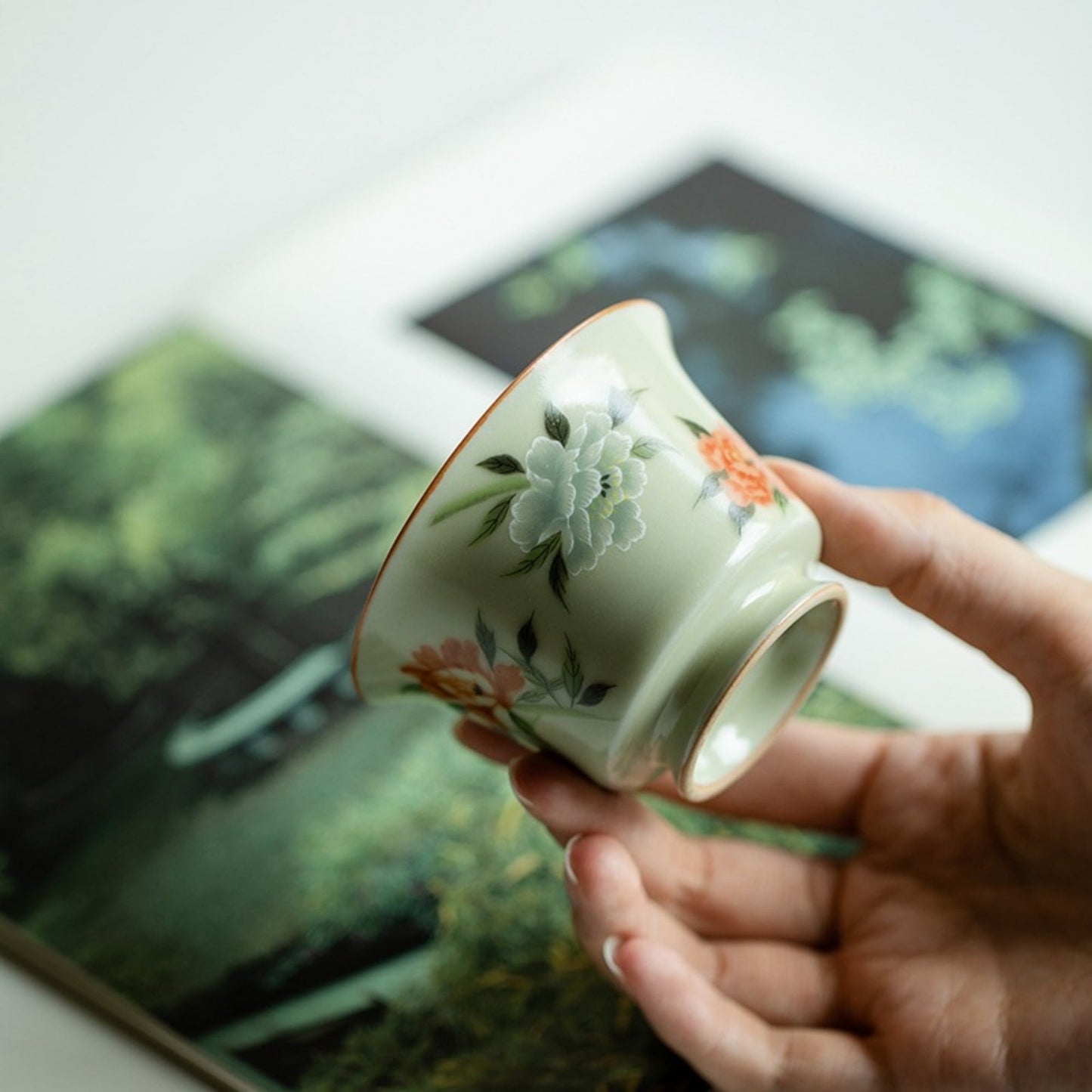 Ru Kiln Household Tea Cup