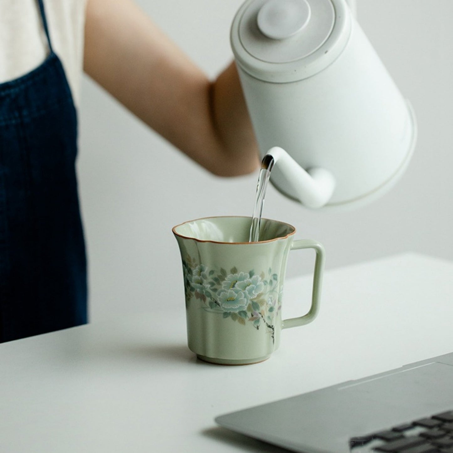 Ru Kiln Ceramic Retro Coffee Cup