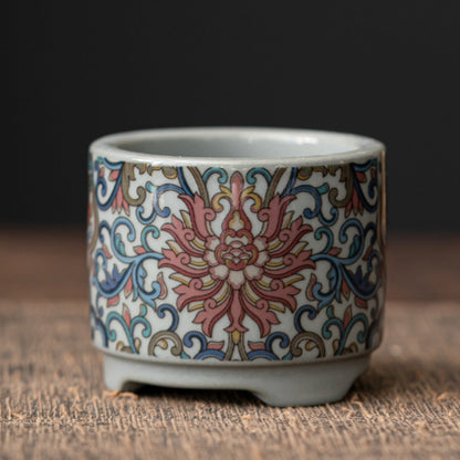 Enamel Ceramic Zen Incense Burner