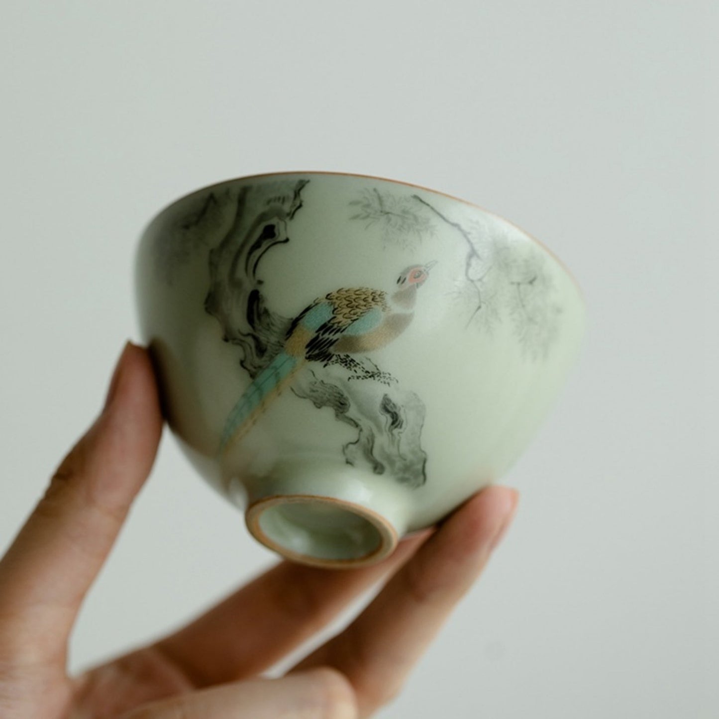 Ru Kiln Handmade Ceramic Cup