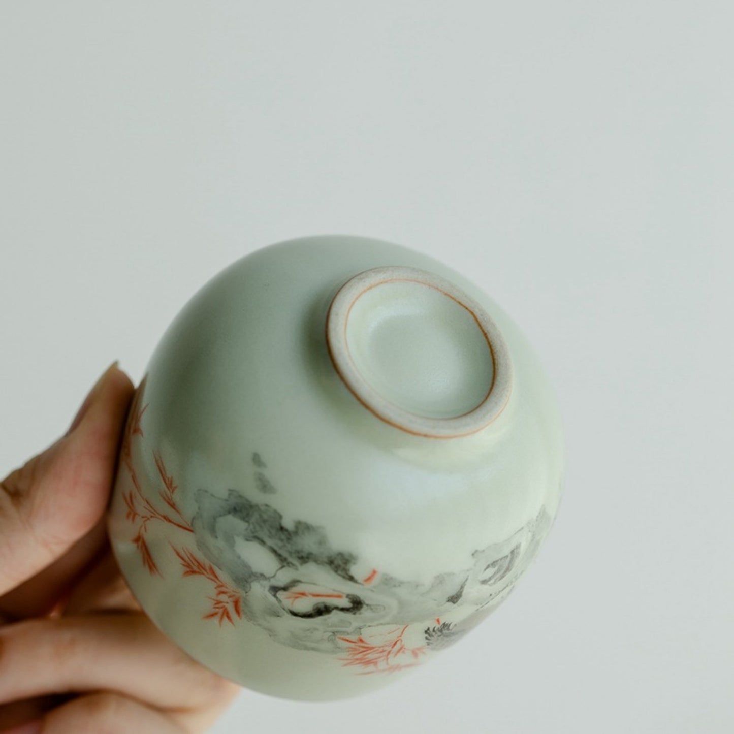 Ru Kiln Handmade Ceramic Tea Cup