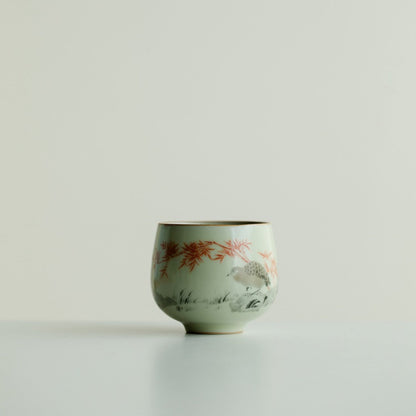 Ru Kiln Handmade Ceramic Tea Cup