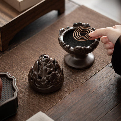 Boshan Stove Ceramic Incense Burner