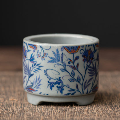 Enamel Ceramic Zen Incense Burner