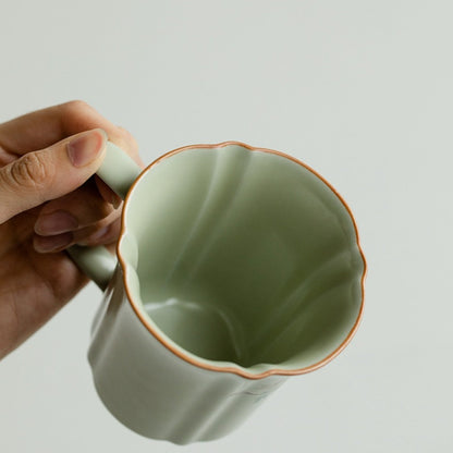 Ru Kiln Ceramic Retro Coffee Cup
