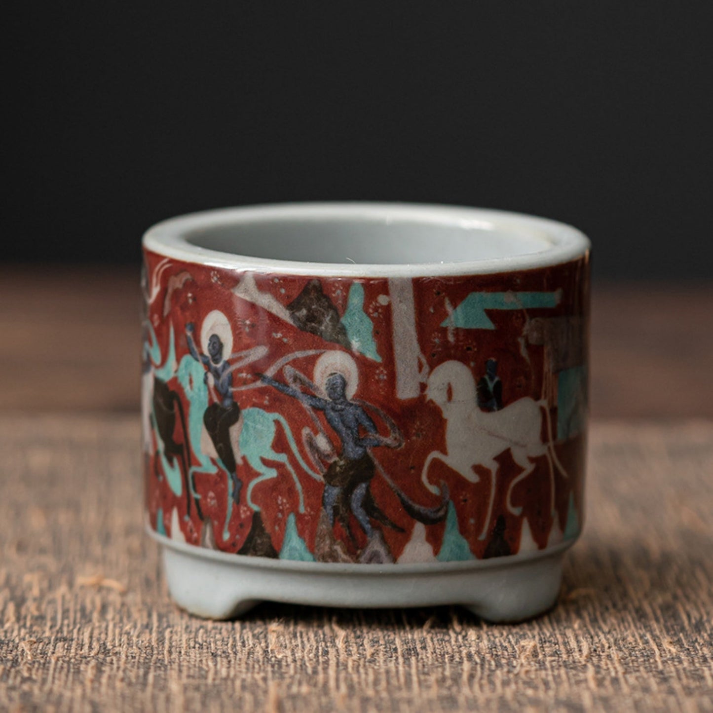 Enamel Ceramic Zen Incense Burner