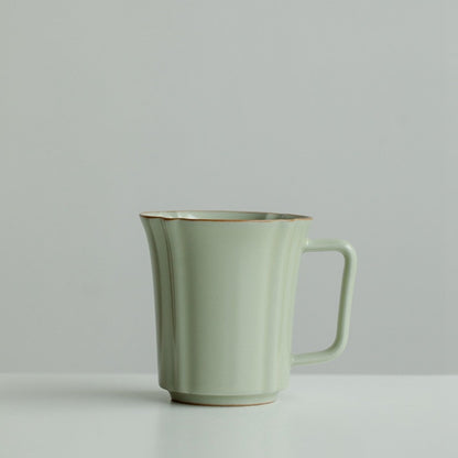 Ru Kiln Ceramic Retro Coffee Cup